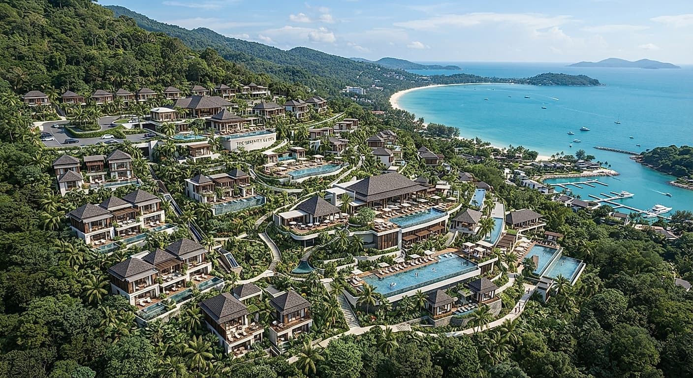 โครงการรีสอร์ตบนเนินเขาขนาดใหญ่